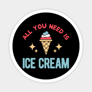 Funny Ice Cream Quotes Magnet